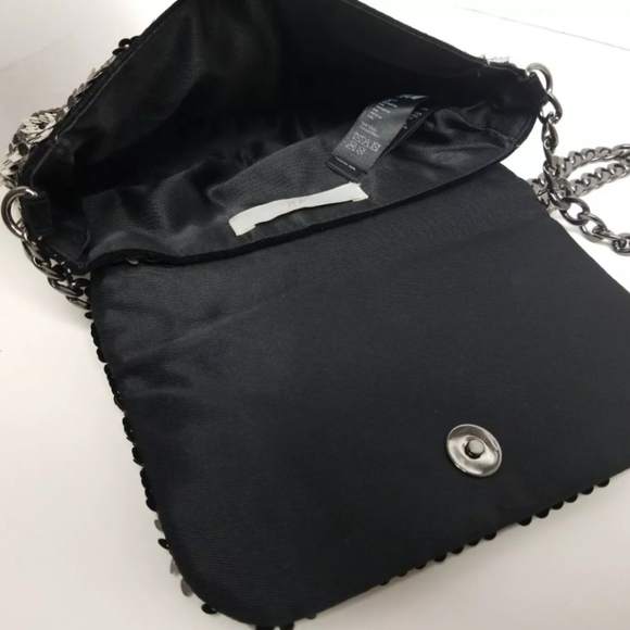 H&M Women Beautiful Handbag Sequins Chain Shoulder Bag - Picture 8 of 12
